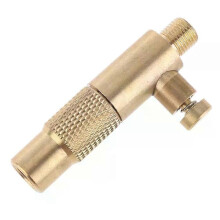 Messing Auto Reifen Inflator Ventil Stem Connector Entleert Pumpe Chuck Clip Clamp Adapter Erweiterte