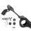 Supporto per computer da manubrio per bici per Garmin Bryton Wahoo Giant con supporti per bicicletta 5