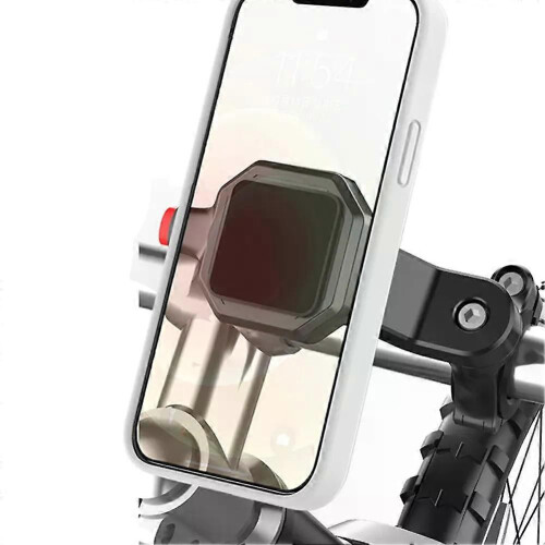 Supporto per telefono cellulare da bicicletta, supporto per manubrio della bicicletta, supporto per 1