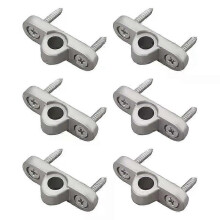 Luifeloogpen 6x metalen ogen Vervangende camperhaakhouder Dakdragerbeugels 8 mm montage