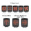 Bike Warning Tail Light USB Rechargeable Smart Wireless Remote Control Turn Signal Warning Brake Light 5