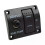 Bilge Pump Control Switch Automatic Pump Marine Panel Switch 3-WAY Switch Panel for Bilge Pump 1