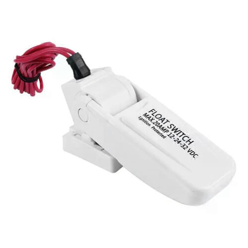 Bilge Pump Automatic Control Switch 12-32V Automatic Bilge Water Pump Float Switch 1100GPH Hardware