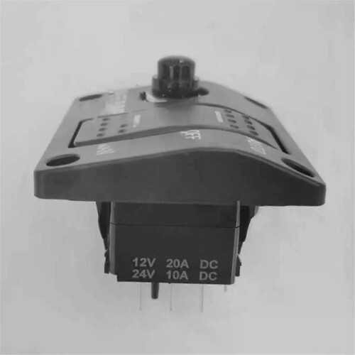 Bilge Pump Control Switch Automatic Pump Marine Panel Switch 3-WAY Switch Panel for Bilge Pump 2