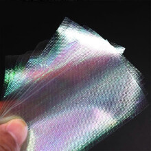 Bimoo 10 st/20 st präglad plast regnbågsfiskskinn för Sabiki Rig flugbindning Streamer flugbindningsmaterial