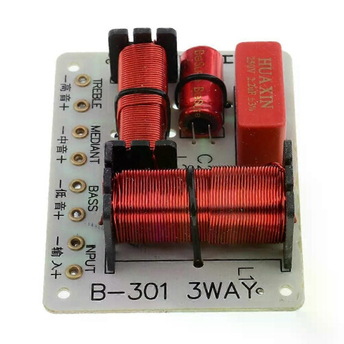 B-301 180W luidspreker audiofrequentieverdeler 3-weg crossoverfilters bord 1