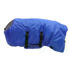 Manteaux pour veaux pour bétail d'hiver Veste de veau bleue en tissu Oxford Veste de veau coupe-vent