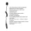 Cable Switch Remote Switch Push Button for 501B LED Headlamp Flashlight Lamp 3