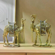 Colección de figuras de camello, adorno moderno de resina para mesa, escultura de camello para armario,