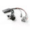 Cable Bluetooth ABS negro para Ford Fiesta 2008-2010, cable adaptador Bluetooth 50Aux con micrófono 3