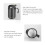 Set per macchina da caffè da campeggio, tazza da caffè isolata con gocciolatoio per caffè, per escursionismo, 4