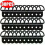 Svart D Shape Tie Down Ankarringar Järn Rostfritt stål Cargo Tie Down Ring för bil Lastbil Trailers 4