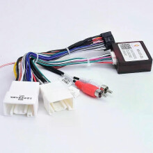 Auto 16-pins radio bedradingsset Canbus box voor Mitsubishi Outlander Pajero (2006-2013) stereokabel