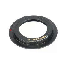Zwarte metalen AF-bevestiging M42-lensadapter voor Canon EOS 1200D 400D 450D 500D 550D 600D 20D 30D