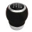 Car 6 Speed Gear Shift Head Silver Ring Ergonomic Wear Resistant Replacement for Subaru 5
