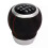Car 6 Speed Gear Shift Head Silver Ring Ergonomic Wear Resistant Replacement for Subaru 3