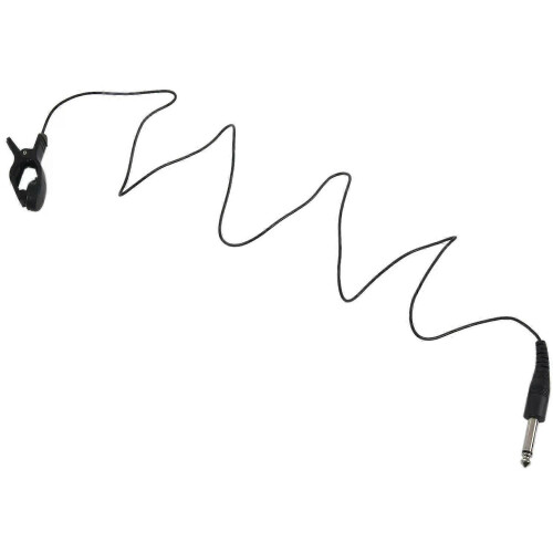 Microfono a contatto piezoelettrico con clip per chitarra acustica universale nera 1
