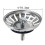 Blanco Siebkörbchen 3,5" Exzenter 18 Ablaufschlitze 119146 Neu 3