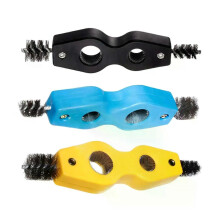Spazzola per la pulizia della batteria dell'auto, anticorrosione, durevole, rimuove la ruggine, portatile,