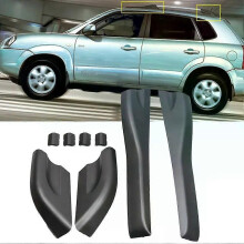 Coprisedili protettivi per barre portatutto nere per Hyundai Tucson 2004-2008 per parte anteriore/posteriore/sinistra/destra/tetto