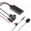 Adattatore per chiamate gratuite Bluetooth 50 Aux per auto, microfono, vivavoce, telefono cellulare, 2