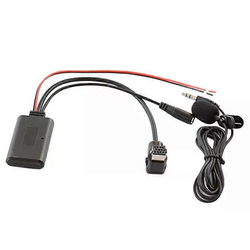 Adattatore per chiamate gratuite Bluetooth 50 Aux per auto, microfono, vivavoce, telefono cellulare,