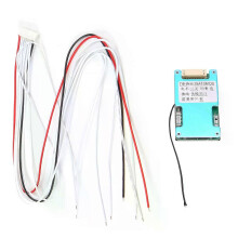 BMS 7S 24V Lithium Battery Protection Board 18650 Balanser BMS Power Bank Laddning för Motorcykel Scooter(25A)
