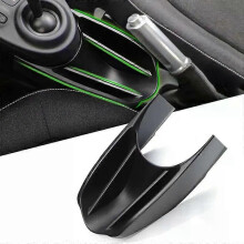 Bracciolo portaoggetti per corrimano della console centrale dell'auto in ABS nero per Smart 453 Fortwo