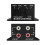 Bilförstärkare Stereo Subwoofer Baskontrollratt Sub Gains Regulator Frequency Controller Linjenivåer 4