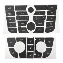 Reparatiestickerset voor autodashboard-cd-radio-audioknop voor OPEL ASTRA J voor Vauxhall Astra voor