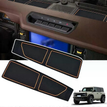 Tappetino per cruscotto auto per Ford Bronco 2/4 porte, accessori, vassoio di copertura per tappetino