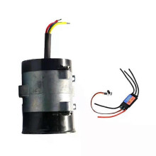 Auto Elektrische Turbine Power Turbo Ladegerät Tan Boost Air Intake Fan DC Bürstenlosen Motor Universal
