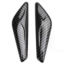 Finitura in fibra di carbonio per parafango anteriore auto 51117338569 51117338570 per BMW X3 F25 2011-
