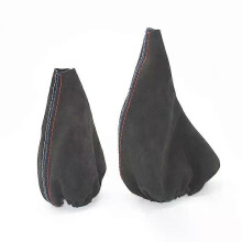 Funda para palanca de cambios de coche, funda de freno de mano manual para BMW Serie 3, E36, E46, E30,