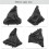 Soufflet de levier de vitesse en cuir PU pour BMW E30, E34, E36, E46, Z3 4