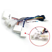 Autoradiokabel voor Toyota Avensis Tundra Vios voor Lexus 16-pins stroomkabelboom DVD GPS Android