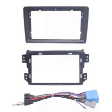 Autoradio-fascia voor Suzuki Splash voor Opel Agila 2008-2014 Stereopaneelkit Dashboardframe voor stroomkabel