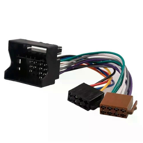 Autoradio ISO-adapterkabel voor BMW Mini Cooper E81 E82 E87 E88 E65 E66 E67 1