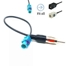 Autoradio Radio Antenne Adapter Kabel Hoofdeenheid Radio Antenne Interface Fakra Z Naar DIN Plug FM/AM