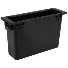 Scatola portaoggetti per cruscotto autoradio stereo Montaggio 1DIN Kit tascabile Accessori per scatola