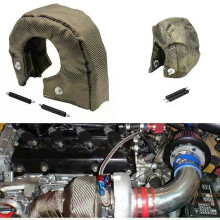 CAR T3 kåpa för termisk värmesköld med fästfjädrar Turboladdare Del Turbocompresor
