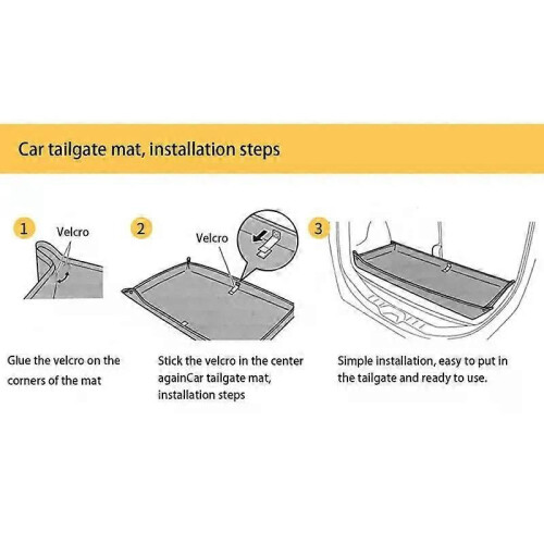Alfombrilla para maletero de coche, universal, impermeable, resistente, Oxford 600D 1