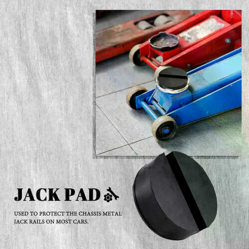 Car Rubber Disc Pad Car Vehicle Jacks Jack Pad Frame Protector Rail Floor Jack Guard Adapter Tool Jacking 1