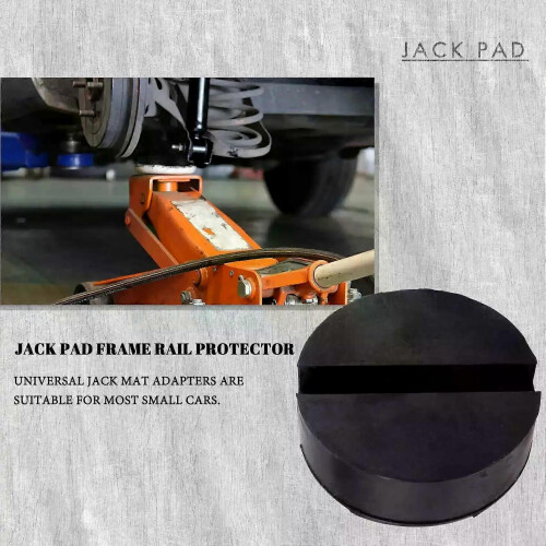 Car Rubber Disc Pad Car Vehicle Jacks Jack Pad Frame Protector Rail Floor Jack Guard Adapter Tool Jacking 2