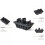 Car Rubber Jack Pad Frame Protector Adapter Jacking Disk Pad Tool Under Car Jack Support Pad for BMW 5