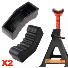 Auto Schlitz Lift Jack Stand Gummi Pad Boden Adapter Pads Heben Rahmen Sicherheit Werkzeuge Universal