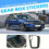 Carbon Fiber Auto Innere Getriebe Shift Box Panel Abdeckung Trim Konsole Getriebe Shift Panel Rahmen 4