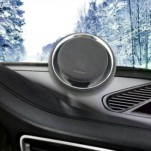 Car Snow Removal Instrument Winter Accessory Solar Powered Easy to Install Portable Electromagnetic