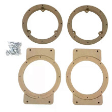 Entretoises de haut-parleur en bois pour Suzuki Jimny JB64 JB74 - Tapis de fixation pour klaxon audio