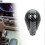 Carbon Fiber Leather Automatic Gear Stick Shift Knob For Lexus IS250 2006-2012 Automatic Transmission 4